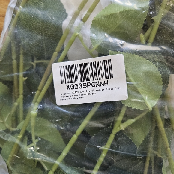 Artifical White Roses Wedding - Picture 9 of 10